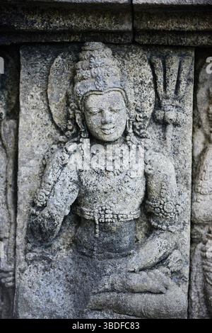 Detail of Prambanan Buddhist temple near Yogyakarta,Java island