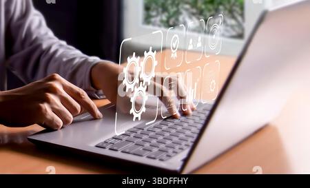 Business process and workflow automation Stock Photo