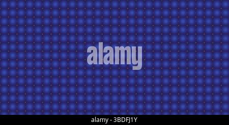 Abstract Blue Pixel Grid Background with Subtle Glow, Digital Screen or LCD Effect Seamless Pattern, Futuristic Technology Motif. Stock Vector
