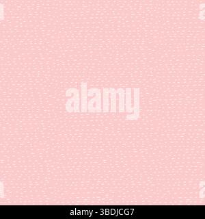 Seamless Pink Pattern White Dashes Random Short Line Vector For Textile Wrapping Abstract Background Stock Vector