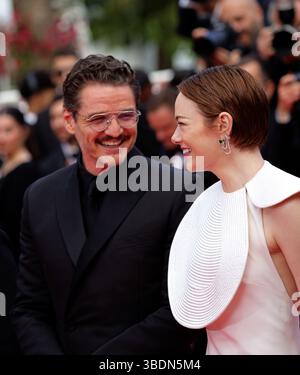 Pedro Pascal on the red carpet of the Cannes Film Festival 2025 for the