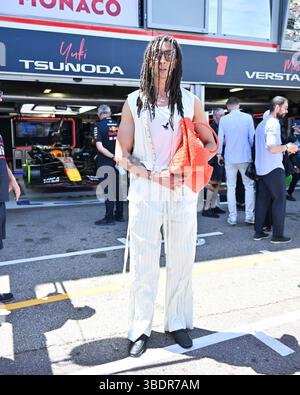Monaco, Celebrities at the Monaco GP 2025. Photo: Margarida Corceiro