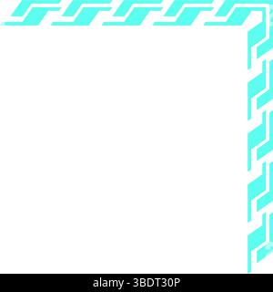Y2K Retro Flat Frame Stock Vector
