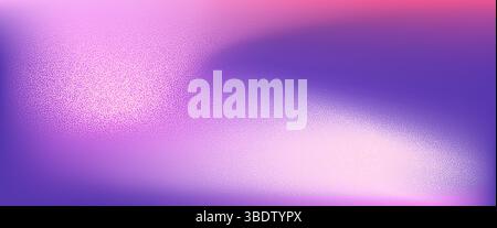 Abstract gradient background with grainy texture. Dots halftone pattern Stock Vector