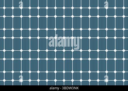 Seamless pattern illustrating solar panels converting sunlight into electricity, symbolizing renewable energy and sustainable power generation Stock Vector