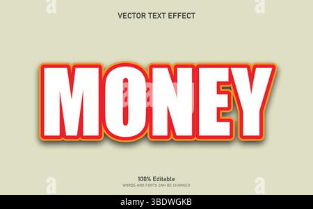 Luxurious star text effect Stock Vector
