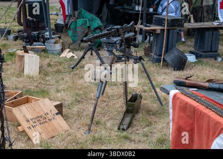 Buzzsaw Machine Infamous Hitler's buzz saw or MG42 machine gun on a mounting at the ...