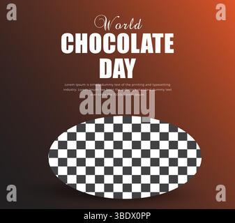 World chocolate day Stock Vector