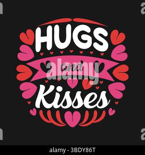 Valentine’s Day Love-Themed Collection Vector Artwork, Badge, and Decorative Elements Stock Vector
