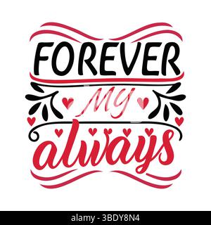 Valentine’s Day Love-Themed Collection Vector Artwork, Badge, and Decorative Elements Stock Vector