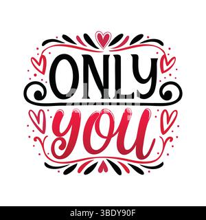 Valentine’s Day Love-Themed Collection Vector Artwork, Badge, and Decorative Elements Stock Vector