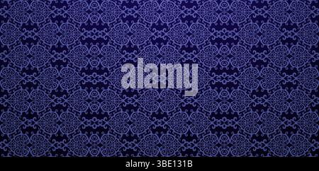 Love swirl ornament pattern with lace ornate dark blue backgrounds for Elegant luxury textured wallpapers, backgrounds and page fills Stock Vector