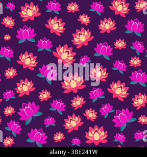 Colorful Abstract Floral Background with Soft Blurred Flowers Stock Vector