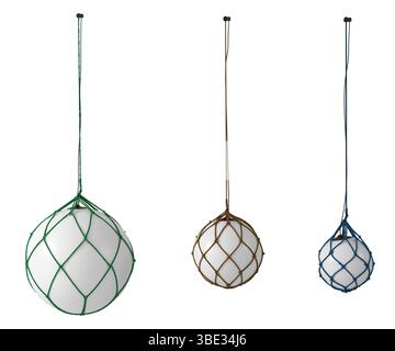 3d render Modern chandelier. isolated on background Stock Photo