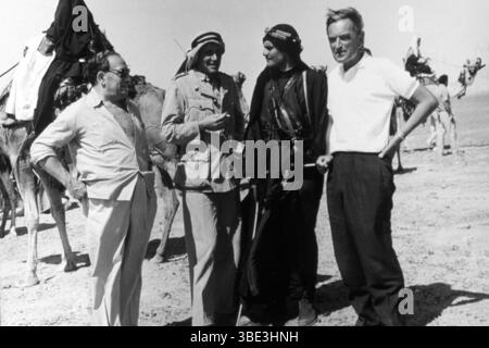 English producer and film director Peter MacDonald on the set of Rambo ...