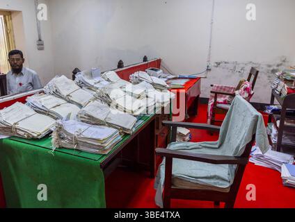 Judge office in Jashore Collectorate Bhaban, Khulna Division, Jessore, Bangladesh Stock Photo