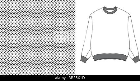 Seamless pattern of small diamonds monochrome isolated on transparent background Stock Vector
