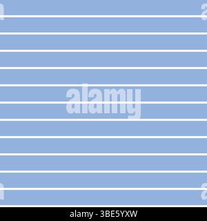 Simple horizontal striped pattern light blue and white background texture Stock Vector