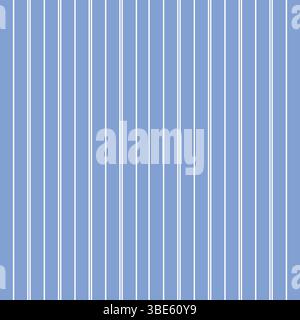 Subtle light blue and white vertical stripe pattern seamless texture Stock Vector