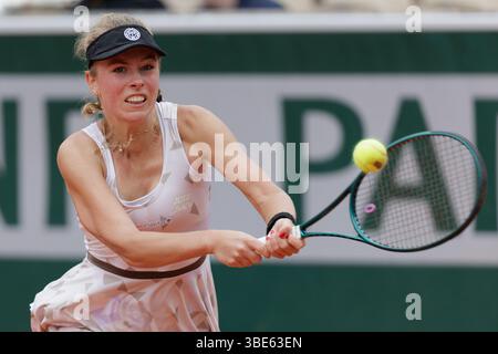 Magda French Magdalena Frech of Poland during the Roland-Garros 2025, French Open ...