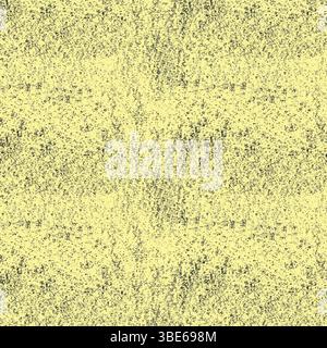 Abstract pale yellow and dark grey speckled texture background image Stock Vector