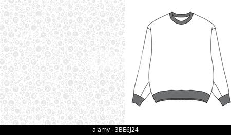 flower seamless pattern on background design for textile cloth cute seamless vector stock floral design Stock Vector