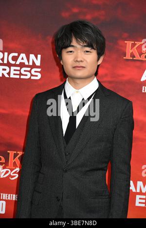 Ben Wang attends the world premiere of "Karate Kid: Legends" at the SVA ...