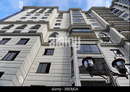Illustration of City High-Rise Living Apartments