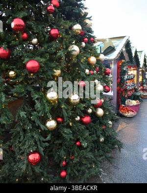 Christmas market Stock Photo
