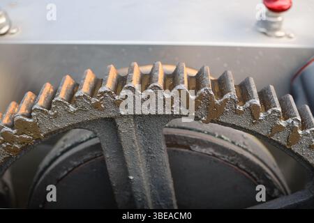 Winch cog Stock Photo