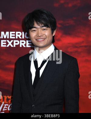 Ben Wang attends the world premiere of "Karate Kid: Legends" at the SVA ...