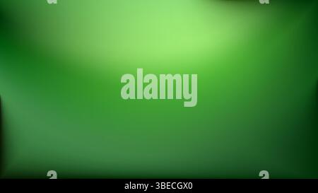 Dark green gradient background. Forest green nature bg. Stock Vector