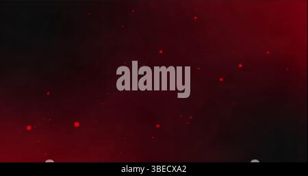 Image of spots falling on black background Stock Photo