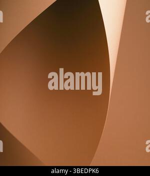 The colorful background from brown paper with shadow. Abstract geometric Stock Photo