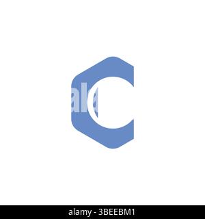C Initial Logo Template. Letter C Icon Stock Vector