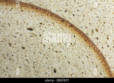 slices of rye bread Stock Photo