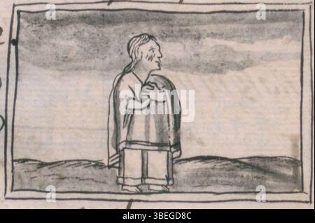 The Mexica (Aztec) woman in the Codex Tudela is an indigenous figure ...