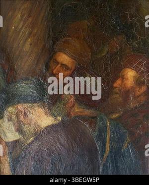 Tenner Visdom Henry Ossawa Tanner's painting 'Jesus and Nicodemus' depicts a moment ...