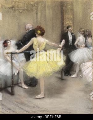 Gervex. Henri - Ballerinas Stock Photo - Alamy