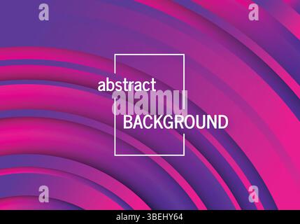 Trendy geometric background with abstract circles shapes. Futuristic dynamic pattern design. Vector illustration Stock Vector