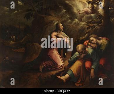 The Garden of Gethsemane, Painting by Giorgio Vasari Stock Photo - Alamy