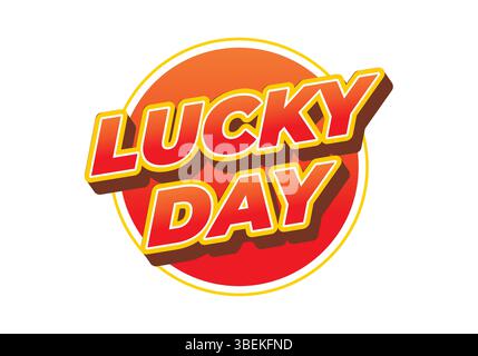 Retro comic style text with vibrant gradient color combination Stock Vector