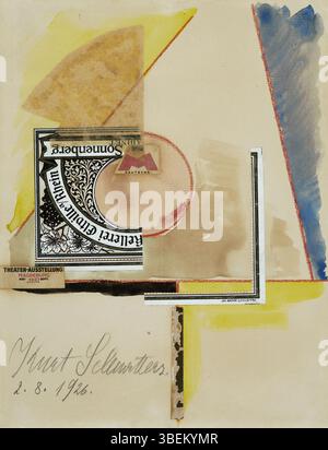 Kurt schwitters collage hi-res stock photography and images - Alamy