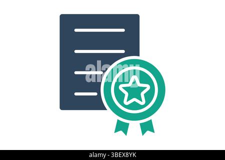 Experience icon. solid icon style. icon related to branding. business elements vector illustration Stock Vector