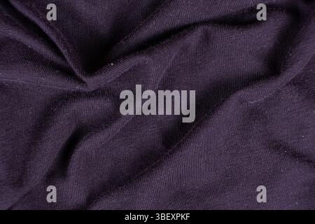 Poor Quality Worn Cotton Fabric With Macro Pills. Stock Photo