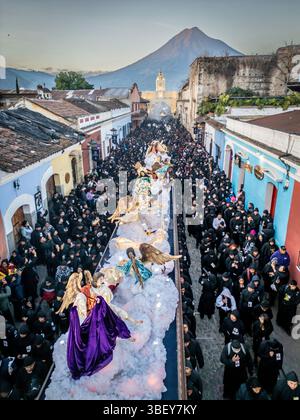 Holy Week celebrations in Antigua, Guatemala Stock Photo - Alamy