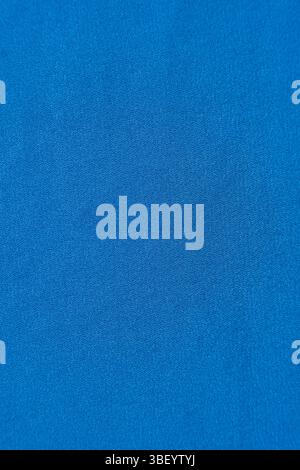 One hundred percent polyester fabric macro top view. Stock Photo