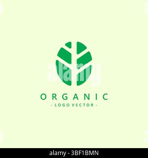 Leaf Organic Logo Vector. Leaf Nature Icon Stock Vector