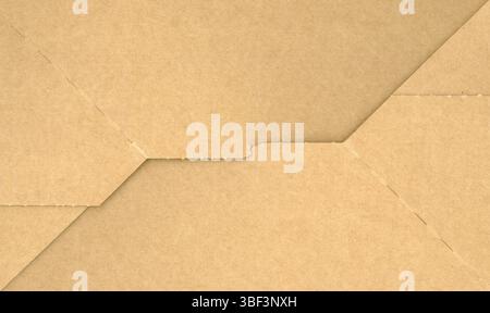 brown cardboard texture useful as a background Stock Photo