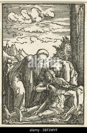 Mary Magdalene weeping for the body of Christ Stock Photo - Alamy